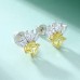 Earrings high-end niche ladies sterling silver earrings temperament earrings