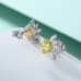 Earrings high-end niche ladies sterling silver earrings temperament earrings