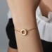 18k gold sterling silver bracelet niche jewelry